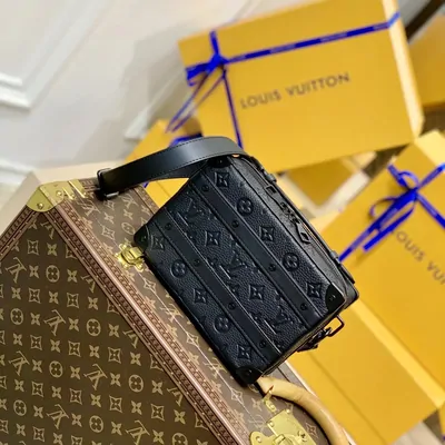 Louis Vuitton Black Monogram Empreinte Crossbody Bag