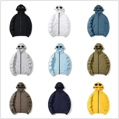 Grid of hoodie colourways from one seller listing